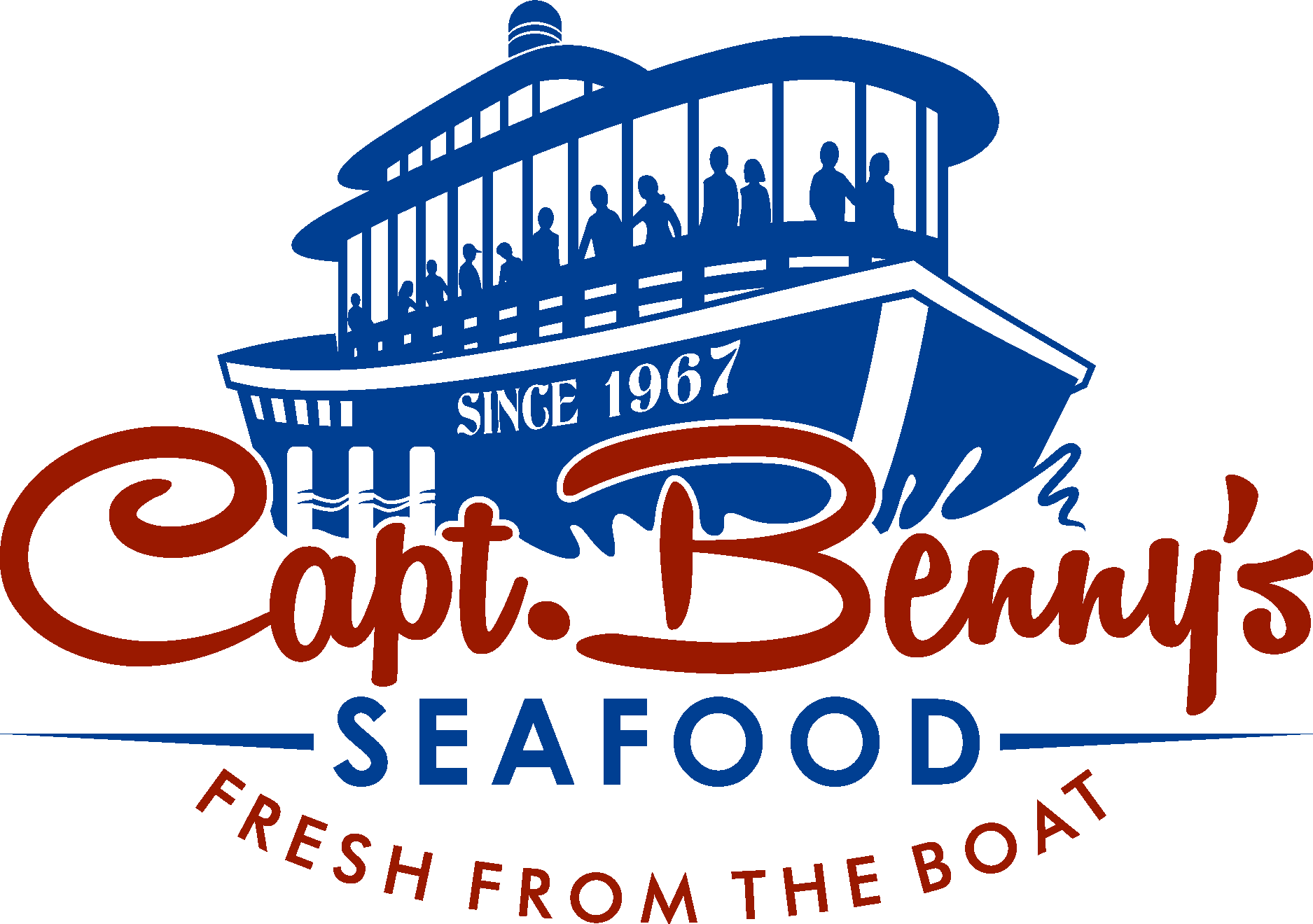 Capt. Benny's Seafood Logo Vector Logo